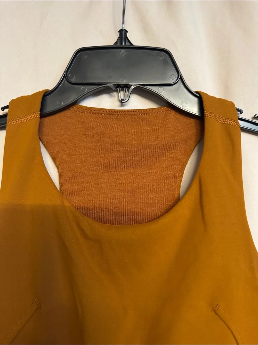 lululemon Invigorate Training Cropped Tank, Size 6, Color Butternut Brown